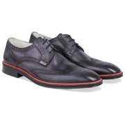 Men's Grey - Ice - Rosso, Derby  Wingtip, Leather Sole