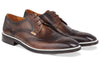 Men's T-Moro - Camel - White, Derby  Wingtip, Leather Sole
