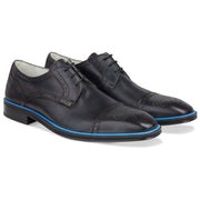 Men's Black - Ice - Azul Derby  ToeCap, Leather Sole
