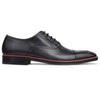 Men's Black - Ice - Rosso, Oxford ToeCap, Leather Sole