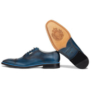 Men's Blue - Ice - Azul, Oxford ToeCap, Leather Sole