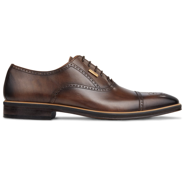Men's T-Moro - Beige - Camel, Oxford ToeCap, Leather Sole