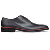 Men's Black - Ice _ Rosso, Oxford Whole Cut, Leather Sole