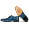 Men's Blue - Ice  - Azul, Oxford Whole Cut, Leather Sole