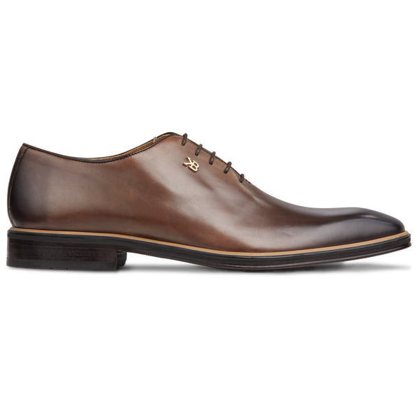 Men's T-Moro - Beige - Camel, Oxford Whole Cut, Leather Sole