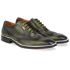 Men's Wingtip Oxford Verde-Beige-White