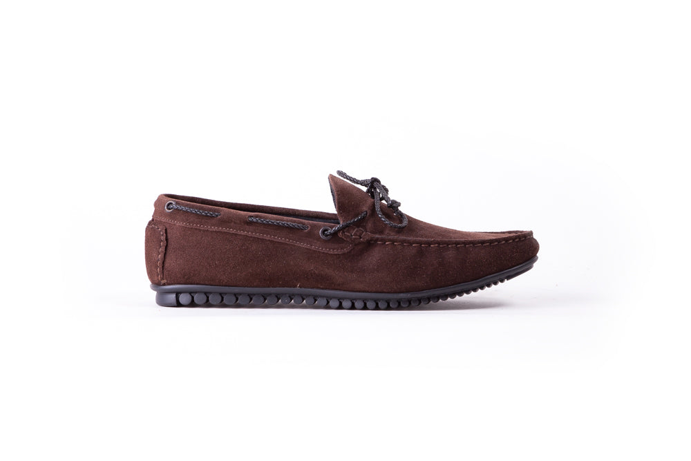 Men's Driver Moccasin Coffee Brown