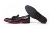 2017 Men's Black & Red Tassel Loafer
