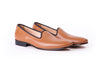 Men's Tan Slip-On with Leather Sole (EX-138)
