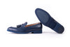 Men's Dark Blue Tassel Loafer with Blue Sole (EX-159)