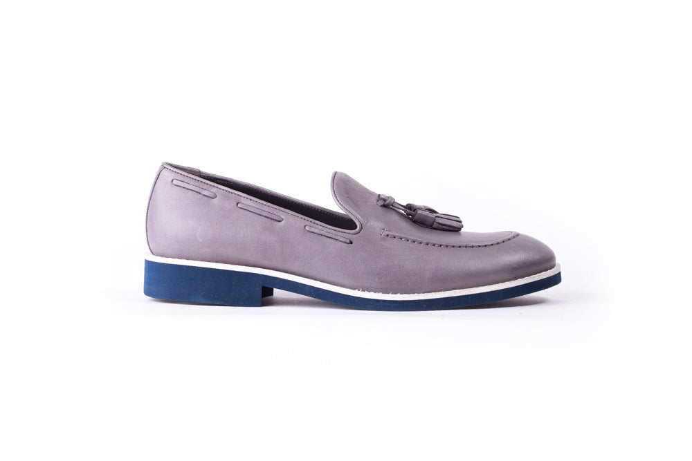 Men's Grey & White Accented with Azul Blue Sole (EX-160)