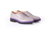 Women's Grey & Purple Accented with Black Sole Lace Up - EX - 306