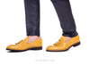 2017 Men's Mustard Yellow & Brown Tassel Loafer